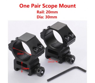 Кільця Sun Optics Вівер / Пікатіні 30мм SM154 Кільця Sun Optics Вівер / Пікатіні 30мм SM154