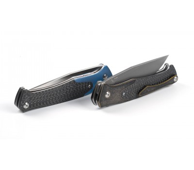 Складаний ніж Amare Track Linerlock Blue (201809) CPM S35VN