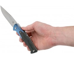 Ніж Amare Track Linerlock Blue (201809) CPM S35VN-foto2