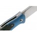 Складаний ніж Amare Track Linerlock Blue (201809) CPM S35VN