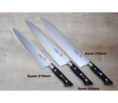 Hattori FH Gyuto, FH Series Gyuto от 210 мм до 270 мм 3 розміри