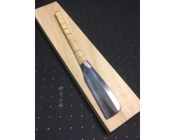 Японська бритва Yasugi Steel з натуральним каменем Mukainochi Asagi та порошком Shōhonzan-foto2