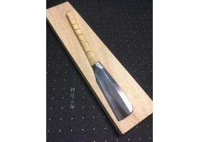 Японська бритва Yasugi Steel з натуральним каменем Mukainochi Asagi та порошком Shōhonzan-foto2