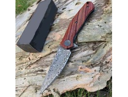 Ніж Kershaw Concierge Wood (3.25" damascus D2) 4020D