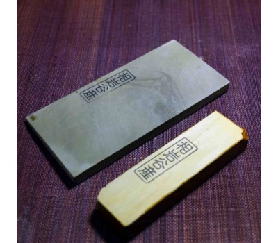 Японський Природний водний камінь Aiiwatani Namito & Aiiwatani Tomo Set 287g from Kyoto