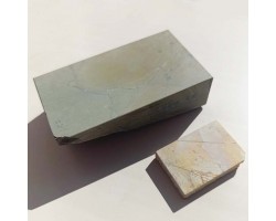 Природный камень Shobudani Tomae 936 г с нагурой Okudono -foto7