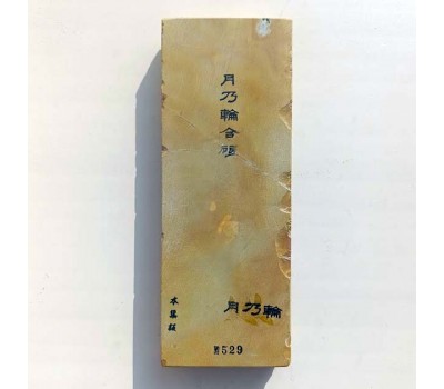 Японский Природный точильный камень Tsukinowa Hon Suita Nashiji 1051г из Киото