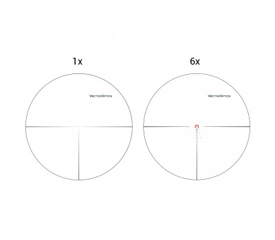 Оптичний приціл Vector Optics Continental 1-6x28 (34mm) FFP Tactical