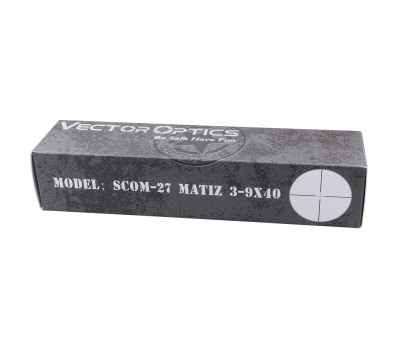 Оптичний приціл VECTOR OPTICS Matiz 3-9x40SFP SCOM-27