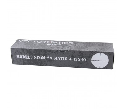 Оптичний приціл Vector Optics Matiz 4-12x40SFP SCOM-29