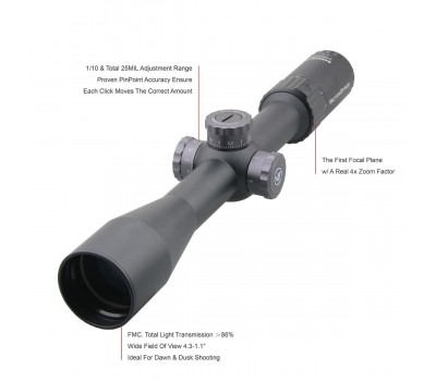 Оптичний приціл Vector Optics Marksman 4-16x44 FFP  SCFF-25