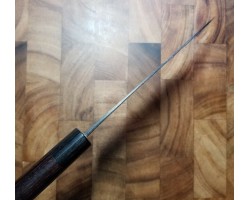 Anryu Santoku ніж Shirogami (White) No. 2 Damascus 165mm -foto6