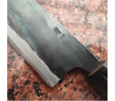 HONMAMON "KIYOKANE" японський ніж Santoku Aogami Steel No.1, 170mm