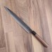 HONMAMON "MOTOKANE" Sashimi Hocho Янагіба, вуглецева сталь Aogami # 1, 3 шари, клинок 270 мм (подвійний скіс) , Японія 