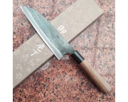 HONMAMON MOTOKANE Aogami Super ніж сантоку 170 мм 64HRC-foto2