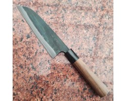 HONMAMON MOTOKANE Aogami Super ніж сантоку 170 мм 64HRC-foto4