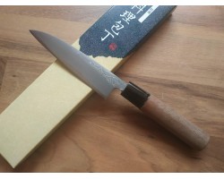 HONMAMON Дамаська сталь, Aogami #2  ніж Paring 120 мм-foto2