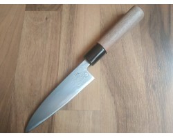 HONMAMON Дамаська сталь, Aogami #2  ніж Paring 120 мм-foto7