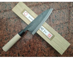 HONMAMON, Tosa Kurouchi, Aogami #2 ніж (Deba) 180 мм-foto2