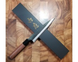 HONMAMON "Motokane" ніж Petty Aogami Steel No.1, 150mm-foto4