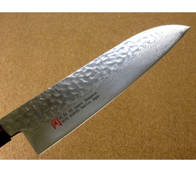 Iseya I-series VG-10 Damascus Chef (Santoku) 180mm 