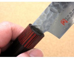 Iseya I-series VG-10 Damascus Santoku 135mm-foto6
