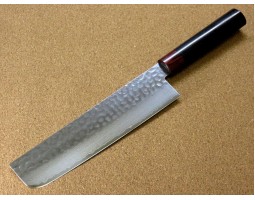 Iseya I-series VG-10 Damascus Nakiri  Knife 180mm-foto3