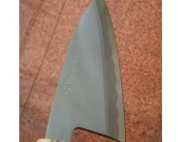 Teruhide Deba ніж Carbon steel  150 мм-foto2