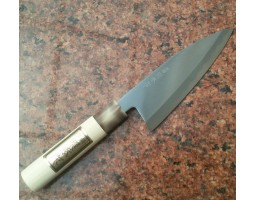 Teruhide Deba ніж Carbon steel  150 мм-foto4