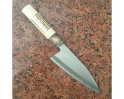 Teruhide Deba ніж Carbon steel  150 мм-foto6