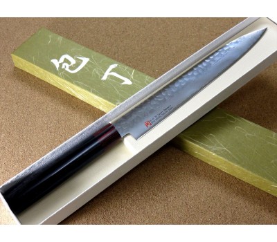 Iseya I-series VG-10 Damascus Slicer (Sashimi) 210mm