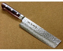 Kanetsune KC-900 VG-10 Damascus Nakiri 160 mm-foto3