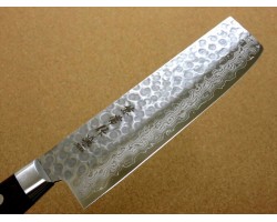 Kanetsune KC-900 VG-10 Damascus Nakiri 160 mm-foto5