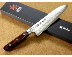 Kanetsune KC-900 VG-10 Damascus Chef (Santoku) 185mm-foto2