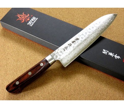 Kanetsune KC-900 VG-10 Damascus Chef (Santoku) 185mm