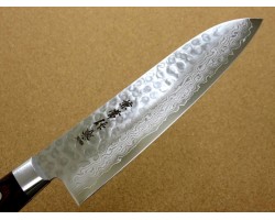 Kanetsune KC-900 VG-10 Damascus Chef (Santoku) 185mm-foto5
