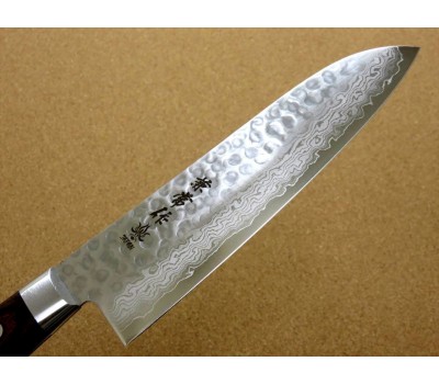 Kanetsune KC-900 VG-10 Damascus Chef (Santoku) 185mm