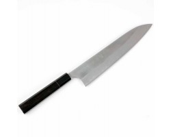 Yoshimi Kato Nashiji Шеф 240 mm Aogami Super