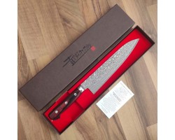 Yoshimi Kato  SG2 Gyuto 210мм Black Damascus