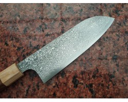 Kobayashi SG2 Santoku 170мм Damascus-foto3