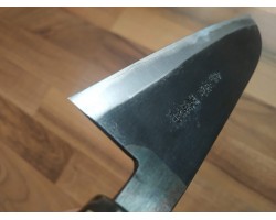 Moritaka AS Santoku ніж 150mm-foto3