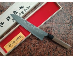 Shigeki Tanaka HSS R2 "HARUKAZE" Gyuto (шеф) 210mm-foto3