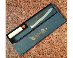 Tanaka Blue №2 Kurouchi Bunka ніж 180мм-foto6