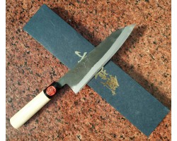 Tanaka Blue №2 Kurouchi Bunka ніж 180мм-foto3