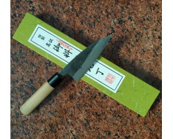 Tomita Double beveled Deba ніж Tomita Double beveled Deba нож Blue Steel 105 mm