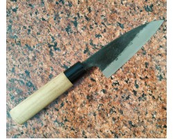 Tomita Double beveled Deba ніж Tomita Double beveled Deba нож Blue Steel 105 mm-foto4