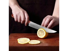 Chang Keng Damascus Petty, універсальний ніж, 123мм-foto2