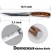 XYj Damascus Petty, універсальний ніж, 139мм