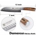 XYj Damascus Santoku, сантоку ніж, 173мм