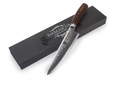 XYj Damascus Gyuto, шеф ніж, 192мм